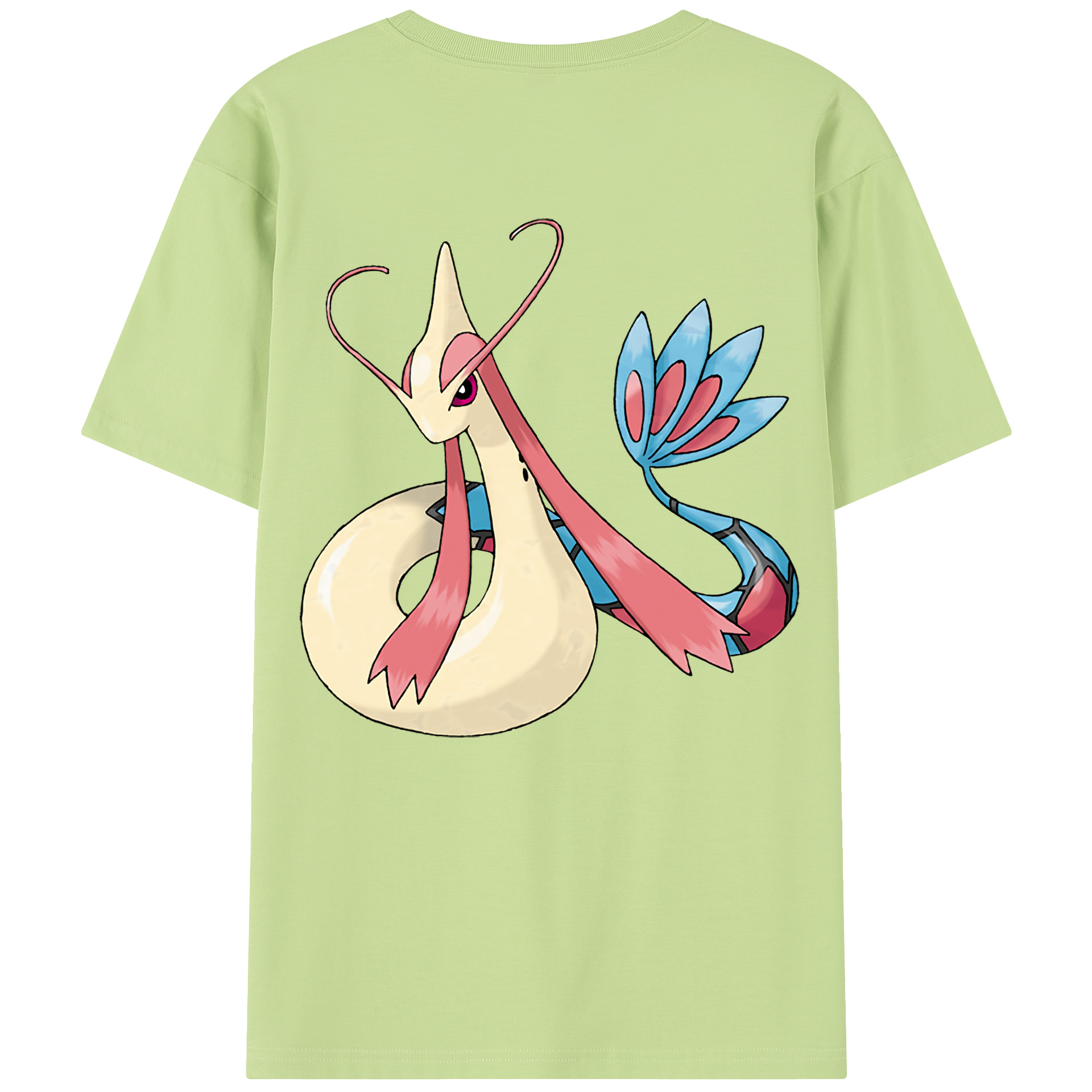 （画像用） ポケットモンスター Pokémon 綿100％半袖Tシャツ（背面プリント）